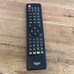 Genuine Teac Remote Control 0118020315 Black TV Television Working Replacement - Picture 1 of 24