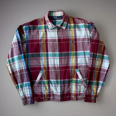 Chaqueta De Colección Polo Ralph Lauren Madras M Multicolor Ropa Exterior Nueva York RRL Foto 1 de 4