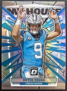 2023 Donruss Optic #5 Bryce Young Rookie RC My House! Prizm Carolina Panthers - Picture 1 of 2