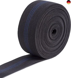 IPEA Gurt für Sofa, Stuhl, Polster, Sessel 10 Meter Länge Elastiches Gummiband G - Bild 1 von 7