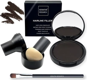 Hairline Filler Unisex Mineral Powder Root Touch-Up Hair loss Concealer Scalp... - Picture 1 of 8