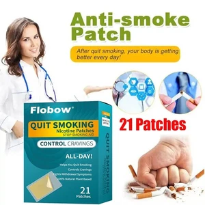 21Patches Nicotine Patches Stop Smoking Aid Skin Patches Quit Smoking Patches - Picture 1 of 14