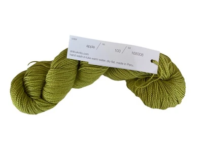 ShiBui STACCATO - Hilo Merino/Seda en Verde Manzana, Lote de Una Madeja Foto 1 de 3