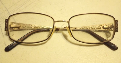 Marco de gafas para mujer Sophia Loren M225 Zyloware 168 marrón metal 52-16 Foto 1 de 4