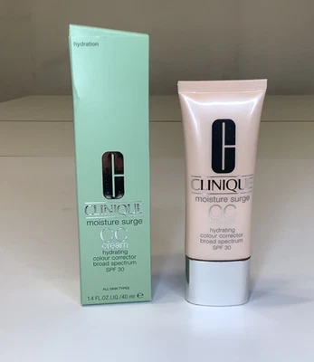 Clinique Humedad Surge CC Crema Ligera Mediana 1.4 OZ Nuevo en Caja Minorista Foto 1 de 2
