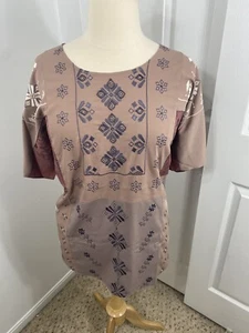 Logo Lavish 3X Boho Beachy Cottagecore ricamato leggero - Foto 1 di 17