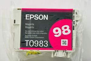 New Genuine Epson 98 Magenta Ink Cartridges Artisan 730 - Picture 1 of 2