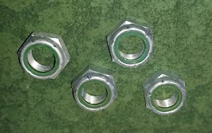 (4) 7/8"-14 Heavy Hex Jam Nuts with Nylon Insert (19680 F1) - Picture 1 of 3