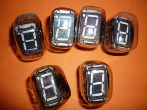 6pcs. IV-22 / ИВ-22 Numitrons DARK MATRIX. NEW. TESTED. STRONG - Picture 1 of 3