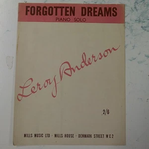 piano solo FORGOTTEN DREAMS leroy anderson - Bild 1 von 1
