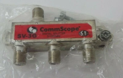 Commscope SV-3G 3-way Coaxial Splitter 5-1002mhz - Image 1 of 4