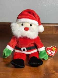 Vintage Mint Condition TY Beanie Baby - Santa 1998 Christmas Soft Plush With Tag - Picture 1 of 9