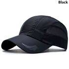 Men Women Running Quick Dry Golf Tennis Cap Baseball Cap Sun Hat Breathable