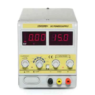 Adjustable DC Voltage Regulator Power Supply for Mobile Phone Repair 15V2A - Image 1 of 4