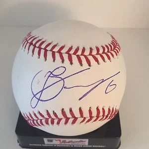 Jonathan Schoop Autographed Baseball Baltimore Orioles Milwaukee Brewers - Picture 1 of 2