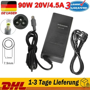 90W Ladegerät Netzteil für Lenovo T60 X60 Z60 T400 T500 W500 T410 T510 T420 T430 - Bild 1 von 13