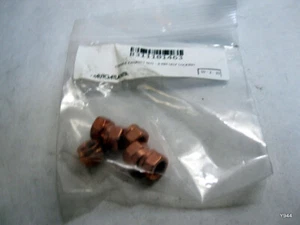 Tuerca de escape de cobre 6 piezas - 8 mm autobloqueante para Porsche 911, 914, 924, 944 - Imagen 1 de 7
