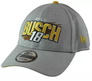 Kyle Busch #18 Joe Gibbs Racing New Era Driver 9FORTY Adjustable Hat - Picture 1 of 8