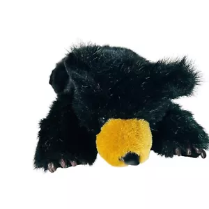 Vintage Schwarzbär Plüschtier A-Bear-Ica 12 Zoll Stofftier 1998 Hergestellt in den USA - Bild 1 von 8