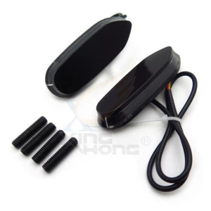 LED Signal Black Mirror Block Off Base Plate For Suzuki 06-08 GSXR 1000 750 600 - Picture 1 of 6