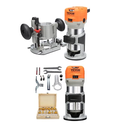 VEVOR 6 Speed 30000RPM Wood Trimmer Router Wood Router Tool 800W for Woodworking - image 1 of 2
