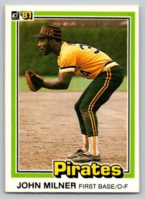 1981 Donruss - #377 John Milner - Image 1 of 2