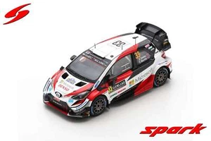 Spark S6568 1/43 YARIS WRC GAZOO RACING WRT #33 WINNER RALLY SWEDEN 2020 - Picture 1 of 7
