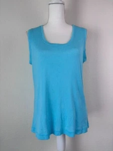 Fresh Produce Damen Large Blau U-Ausschnitt Tank Top Freizeit Stretch Basics - Bild 1 von 7