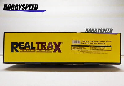 MTH RAILKING 24 PIECE GRADUATED TRESTLE SET FOR FASTRACK O GAUGE 40-1145 NEW - Image 1 of 3