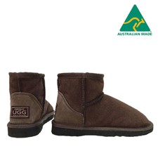 Kids UGG Boots - Australian Made - Merino Sheepskin - Classic Mini -  Brown