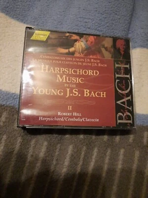 Robert Hill / Bach: Harpsichord Music By Young Bach (Hänssler Vol 103) 2 CD-Set - Bild 1 von 4