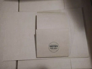 5 GEMINI Comic Book Flash Mailers (Fits most Comic and Graphic Novel sizes)* - Picture 1 of 4