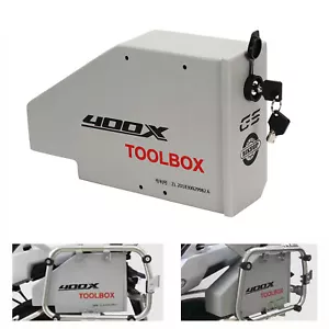 W/Key Motorcycle Toolbox For Honda CB400X 2021 Repair Tool Storage Box Left Side - Bild 1 von 10