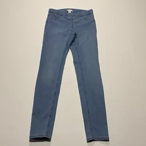 H&M Light Blue Mid Rise Pull On Jegging Women’s Size 8 - Picture 1 of 9