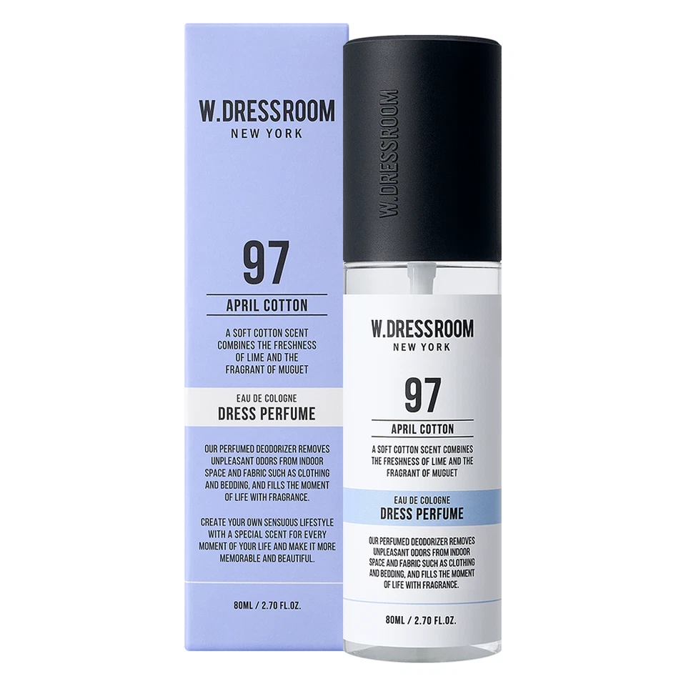 ALASTIN SKINCARE [W.Dressroom] No.97 April Cotton Dress & Living Clear Parfum 80ml