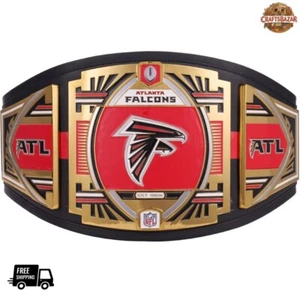 Atlanta Falcons Heavyweight Wrestling Championship Replica Title Belt 2mm Brass - Picture 1 of 5
