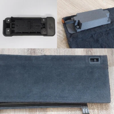 Réplica de pestillo izquierdo Honda CRX 1988-1991 panel divisor de carga trasero embellecedor maletero 89 90 Foto 1 de 4