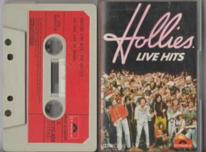 The Hollies 'Hollies Live Hits' Cassette Album (1976) - Picture 1 of 2