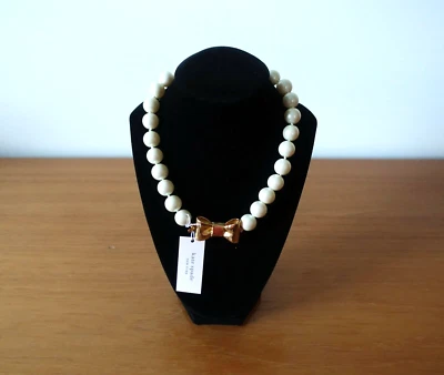 COLLAR CORTO KATE SPADE NEW YORK TODO ENVUELTO EN PERLAS. Nuevo con etiquetas Foto 1 de 3