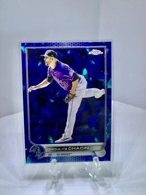 2022 Topps обновление хром сапфир Julys Chacin Colorado Rockies #US40 - Изображение 1 из 2