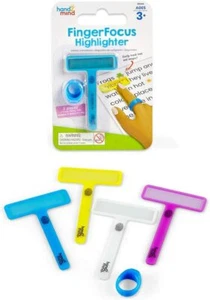 Learning Resources FingerFocus Highlighter - Kid's Reading Finger Tracker - Picture 1 of 4