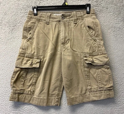 Pantalones Cortos de Carga American Eagle Tactical Para Hombres 28/29 Frontales Exterior Oliva/101-46 Foto 1 de 4