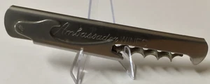 Vintage Ambassador Wines Corkscrew Bottle Opener Advertising 13B - Picture 1 of 2