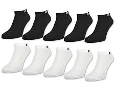 10 Paar Pierre Cardin Sneaker Socken Herren Baumwolle Schwarz Weiß Herrensocken