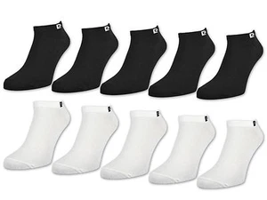 10 pares de calcetines Pierre Cardin hombre algodón blanco y negro - Imagen 1 de 7