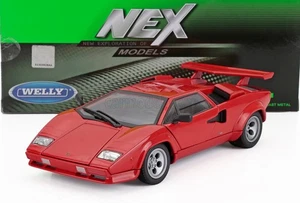 1/24 WELLY - LAMBORGHINI - COUNTACH LP5000S 1988 WE24112R - Foto 1 di 1