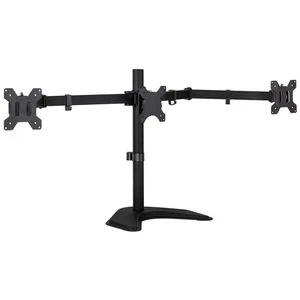 Mount-It! Adjustable Triple Monitor Stand Up to 27" Black MI-2789 - Picture 1 of 9