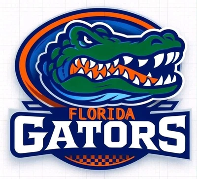 Florida Gators Sticker NCAA Football Die Cut Laminated - Image 1 of 3