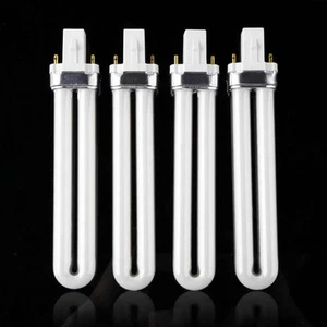 4-16x 9W Nail Art Gel Dryer UV Lamps Tube Light Bulbs Replacement Manicure Dryer - Picture 1 of 13