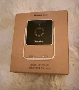 Petcube Smart Indoor Wi-Fi Smart WiFi Pet Cam Via Smartphone Alerts New In Box - Picture 1 of 1